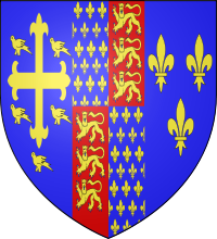 Isabella of Valois Arms.svg